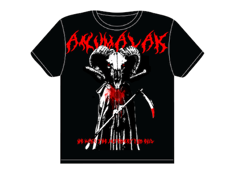 Josh's metal t-shirt design