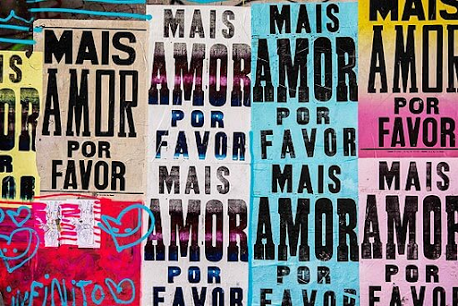 Collection of Colorful printed posters