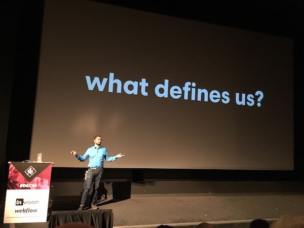 Speaker at Design & Content Conference