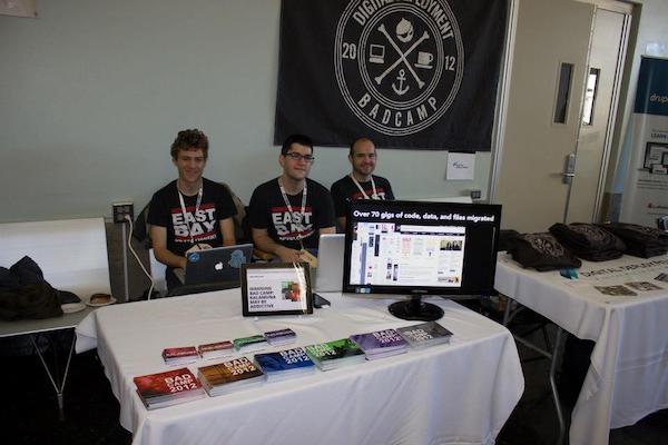 Booth at BADCamp