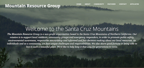 New homepage for Mountain Resource Group