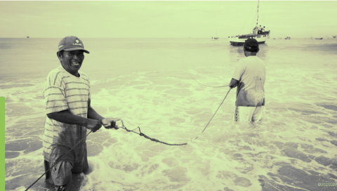 Two fishing men